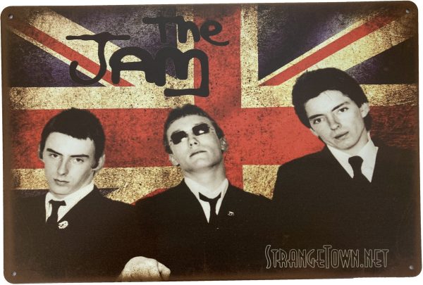 Metal Man Cave Plaque - Union Jack 4'